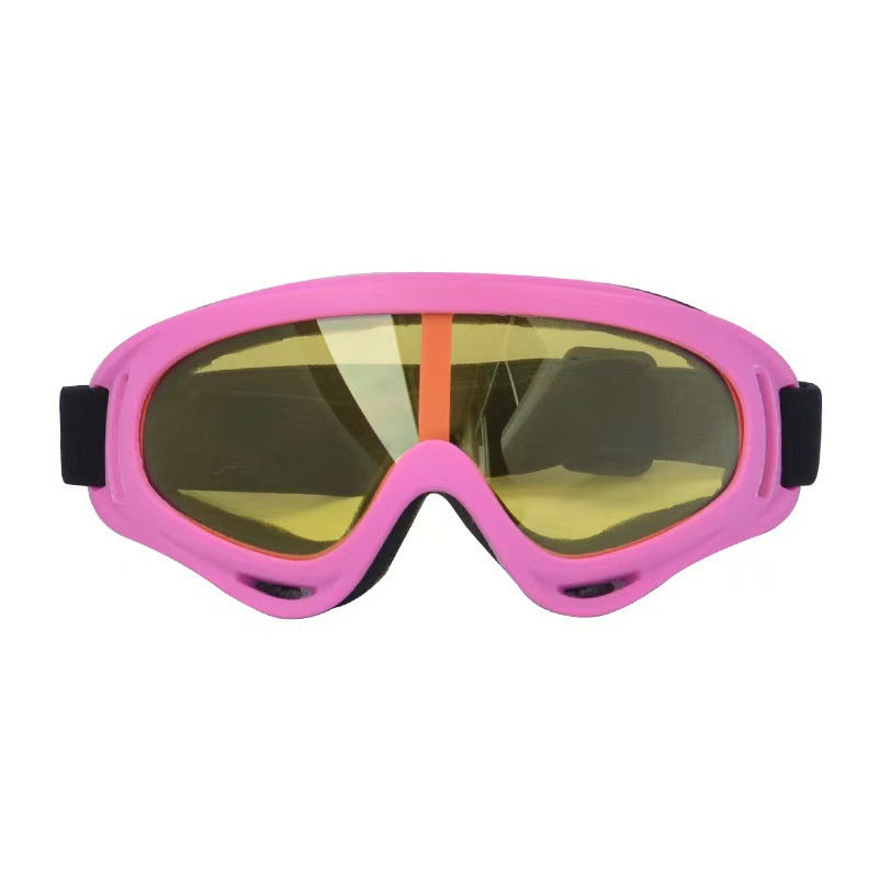 Pet Dog Windproof Goggles With Dual Straps To Prevent Slipping